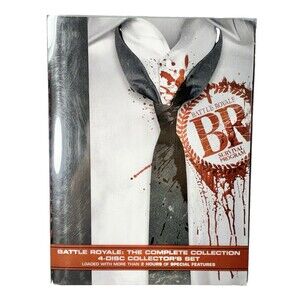 Battle Royale: The Complete Collection 4-Disc Set DVD 2012 Tested
